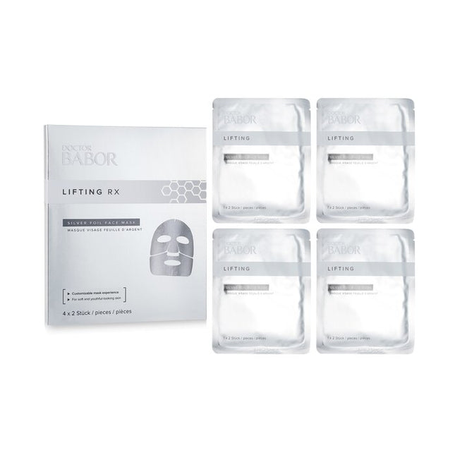 Doctor Babor Lifting Rx Silver Foil Face Mask - 4pcs Babor