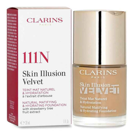Skin Illusion Velvet Natural Matifying & Hydrating Foundation - # 111n - 30ml/1oz
