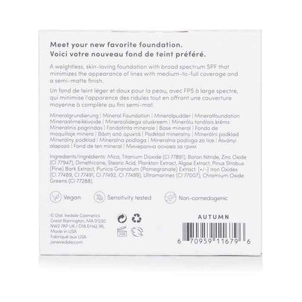 Purepressed Base Mineral Foundation Refill Spf 20 - Autumn - 9.9g/0.35oz