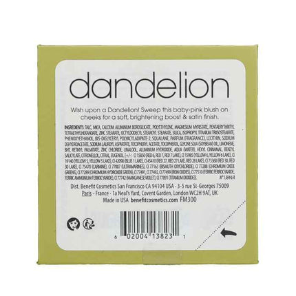 Dandelion Baby Pink Brightening Blush - 6g/0.21oz
