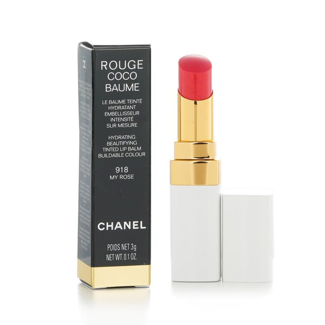 Rouge Coco Baume Hydrating Beautifying Tinted Lip Balm - # 918 My Rose - 3g/0.1oz Chanel