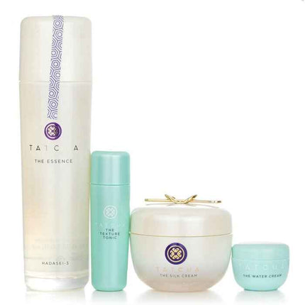 Essence Bundle: The Essence Plumping Skin Softener 150ml + The Silk Cream 50ml + Water Cream 5ml + Texture Tonic 25ml - 4pcs