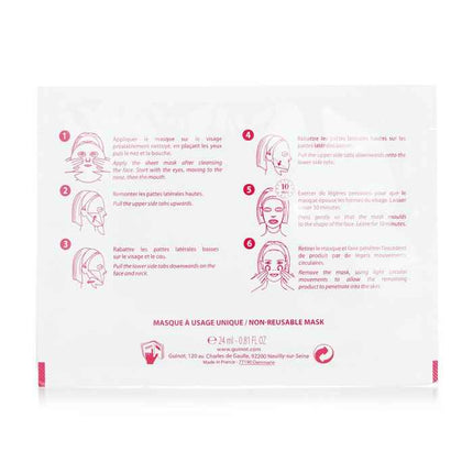 Radiance Enhancing Instant Lifting Mask - 4x24ml/0.81oz Guinot