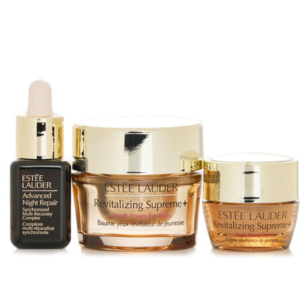 Major Eye Impact Set: Youth Power Eye Balm 15ml + Advanced Night Repair 7ml +youth Power Creme 7ml - 3pcs Estee Lauder