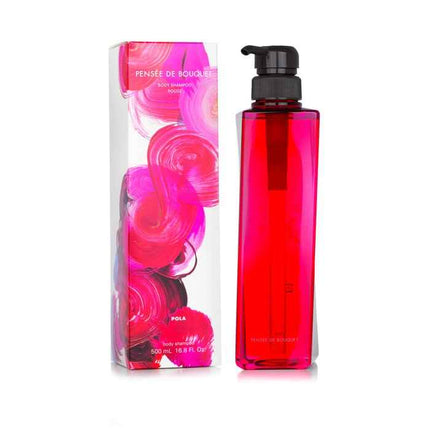 Pensee De Bouquet Body Shampoo Rouge (bulgarian Rose) - 500ml/16.8oz Pola