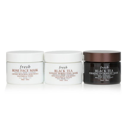Mini Face Mask Trio Set - 3pcs Fresh