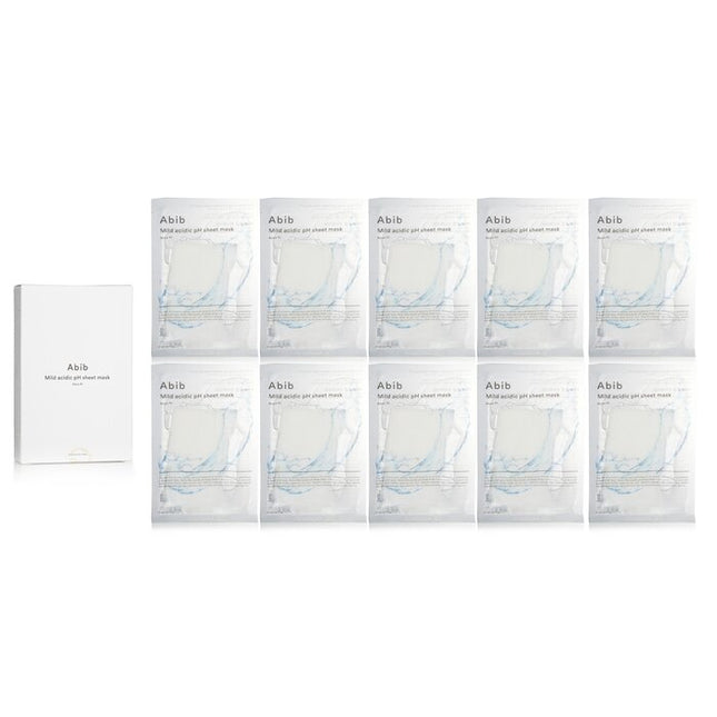 Mild Acidic Ph Sheet Mask - Aqua Fit - 30mlx10pcs Abib