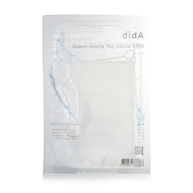 Mild Acidic Ph Sheet Mask - Aqua Fit - 30mlx10pcs Abib