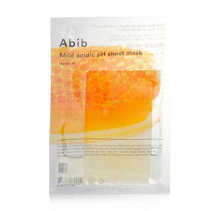 Mild Acidic Ph Sheet Mask - Honey Fit - 30mlx10pcs Abib