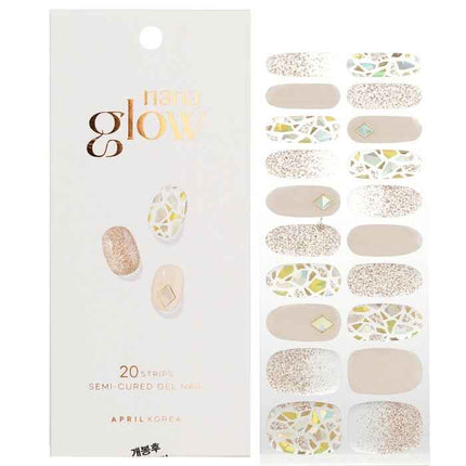 Nanaglow Nail Sticker - # Gn08 - 20pcs