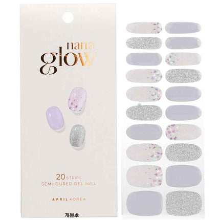 Nanaglow Nail Sticker - # Gn13 - 20pcs