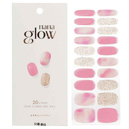 Nanaglow Nail Sticker - # Gn22 - 20pcs