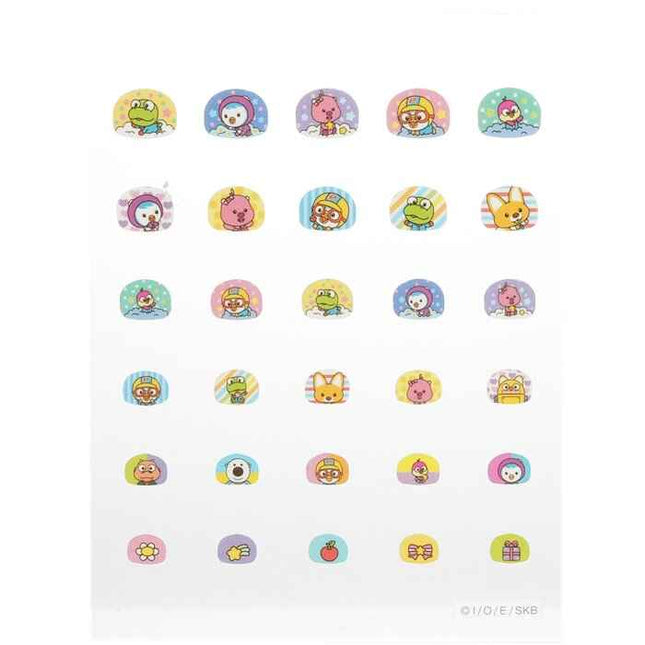 Pororo Nail Sticker - # Pr 02 - 1pack