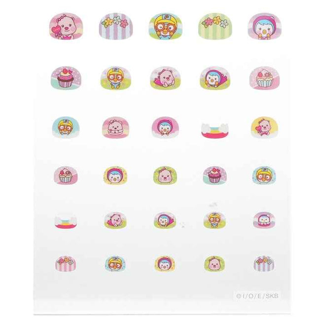 Pororo Nail Sticker - # Pr 03 - 1pack