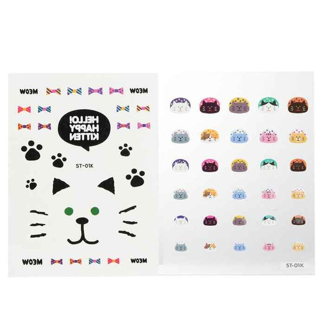 April Nail + Hand Tattoo - # St-01k - 1pc