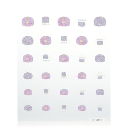 Princess Kids Nail Sticker - # P001k - 1pack April Korea