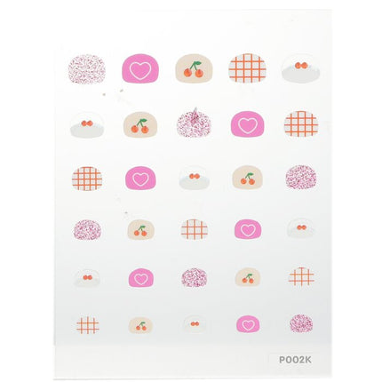 Princess Kids Nail Sticker - # P002k - 1pack April Korea