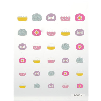 Princess Kids Nail Sticker - # P003k - 1pack April Korea