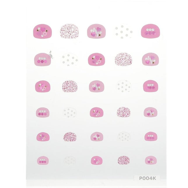 Princess Kids Nail Sticker - # P004k - 1pack April Korea