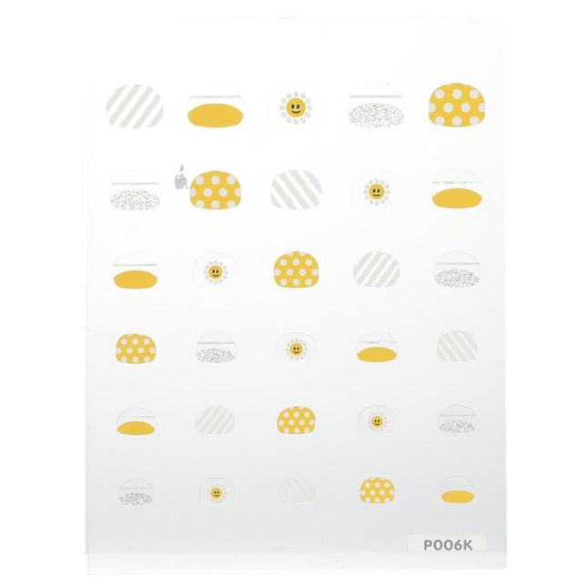 Princess Kids Nail Sticker - # P006k - 1pack April Korea