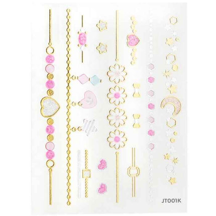Princess Jewel Body Sticker - # Jt001k - 1pc