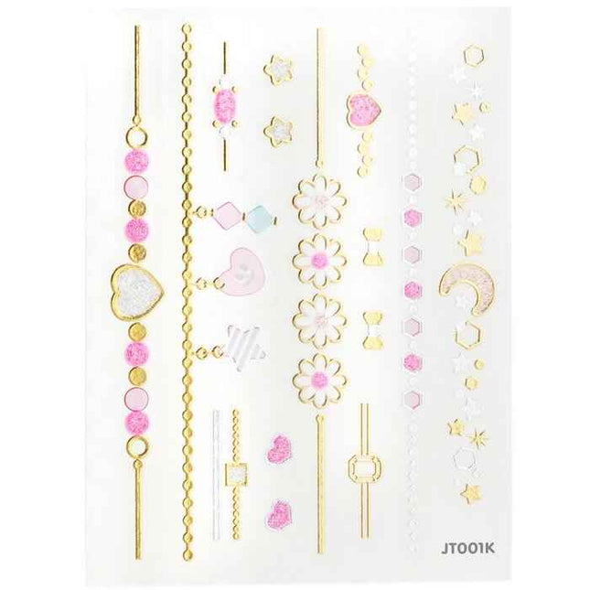 Princess Jewel Body Sticker - # Jt001k - 1pc
