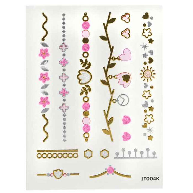 Princess Jewel Body Sticker - # Jt004k - 1pc