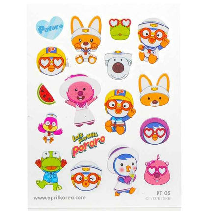 Pororo Body Sticker - # Pt05 - 1pc