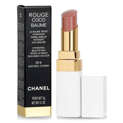 Rouge Coco Baume Hydrating Beautifying Tinted Lip Balm - # 914 Natural Charm - 3g/0.1oz