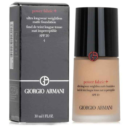 Power Fabric+ Ultra Longwear Weightless Matte Foundation Spf 20 - # 4 - 30ml/1oz