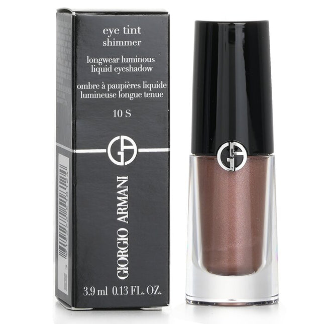 Eye Tint Shimmer Longwear Luminous Liquid Eyeshadow - # 10s Chestnut - 3.9ml/0.13oz Giorgio Armani