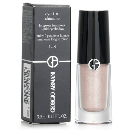 Eye Tint Shimmer Longwear Luminous Liquid Eyeshadow - # 12 S Shell - 3.9ml/0.13oz Giorgio Armani