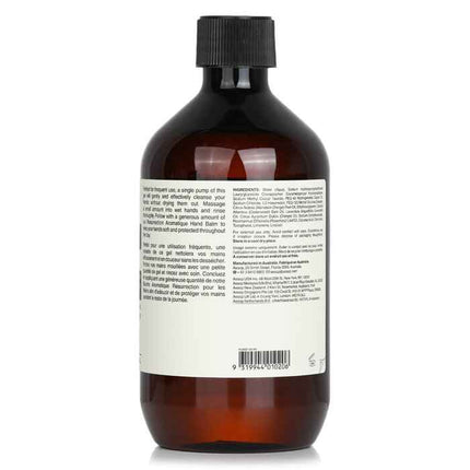 Resurrection Aromatique Hand Wash With Screw Cap - 500ml/16.9oz