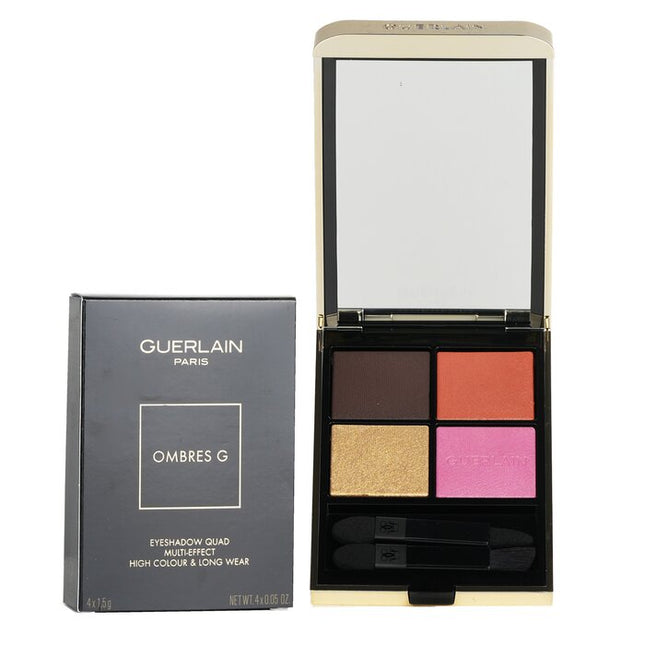 Ombres G Eyeshadow Quad 4 Colours (multi Effect, High Color, Long Wear) - # 555 Metal Betterfly - 4x1.5g/0.05oz Guerlain