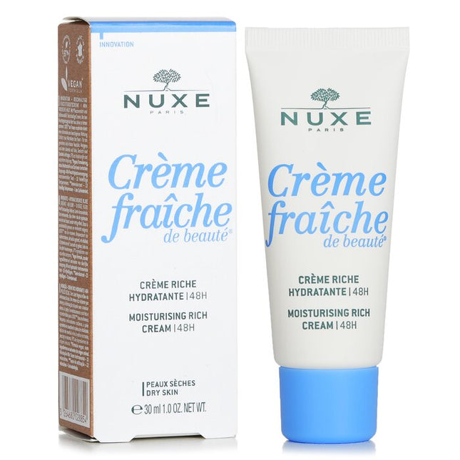 Creme Fraiche De Beaute 48hr Moisturising Rich Cream - Dry Skin - 30ml/1oz Nuxe