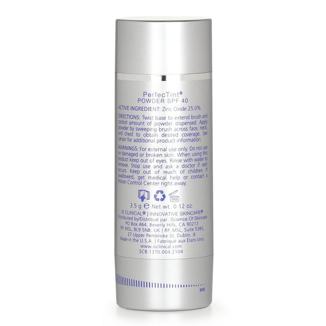 Perfectint Powder Spf 40 Sunscreen Cream - 3.5g/0.12oz Is Clinical