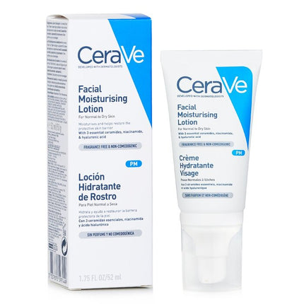 Facial Moisturizing Lotion For Normal To Dry Skin - 52ml/1.75oz Cerave