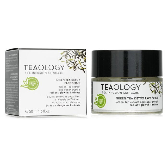 Green Tea Detox Face Scrub - 50ml/1.6oz Teaology