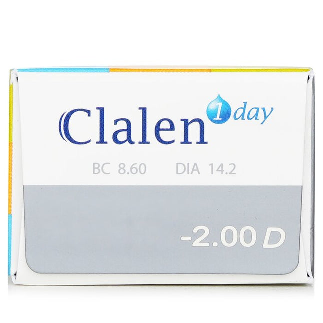 1 Day Ultra-soo Clear Contact Lenses -2.00 - 30pcs Clalen