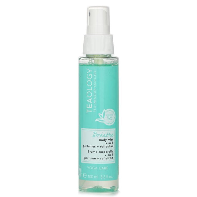 Yoga Care Breathe 2 In 1 Perfumes + Refreshes Body Mist - 100ml/3.3oz Teaology