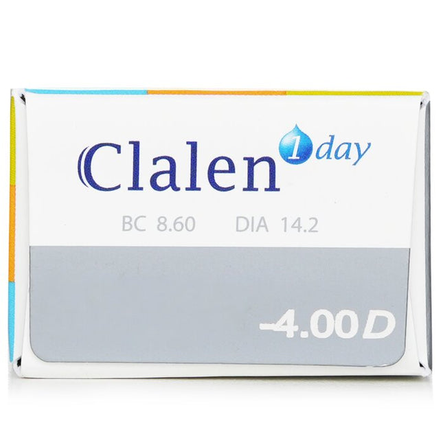 1 Day Ultra-soo Clear Contact Lenses -4.00 - 30pcs Clalen