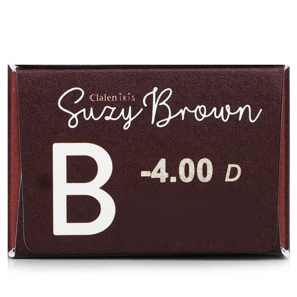 1 Day Iris Suzy Brown Color Contact Lenses -4.00 - 30pcs Clalen