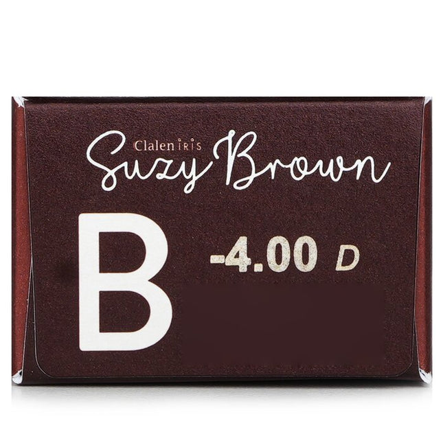 1 Day Iris Suzy Brown Color Contact Lenses -4.00 - 30pcs Clalen
