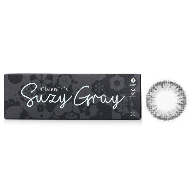 1 Day Iris Suzy Gray Color Contact Lenses - - 3.50 - 30pcs Clalen