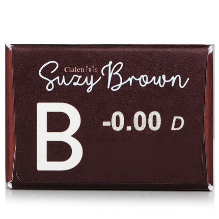 1 Day Iris Suzy Brown Color Contact Lenses -0.00 - 30pcs Clalen