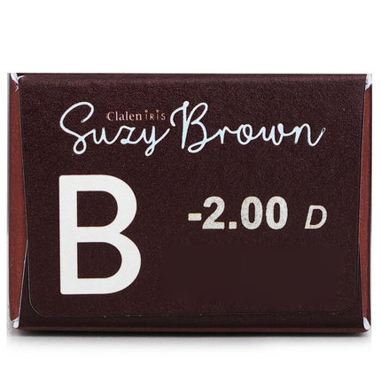 1 Day Iris Suzy Brown Color Contact Lenses  -2.00 - 30pcs Clalen