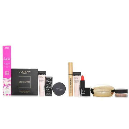 Estee Lauder Watery Glow Primer (miniature) 15ml + Nars Lipstick 3.5g + Guerlain Les Voilettes Powder 20g + Grande Cosmetics (grandelash) Lash