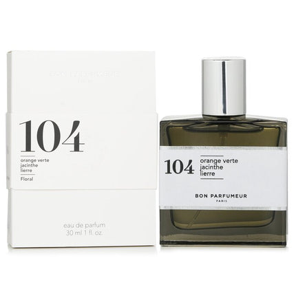 104 Eau De Parfum Spray - Floral (green Orange, Hyacinth, Ivy) - 30ml/1oz Bon Parfumeur