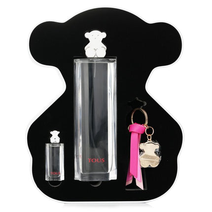 Eau De Toilette Spray 90ml + Eau De Toilette 4.5 Ml + Key Ring - 3pcs Tous