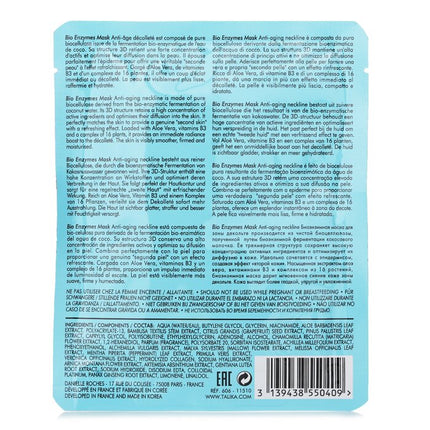 Bio Enzymes Mask Anti-aging Neckline - 25g/0.8oz Talika